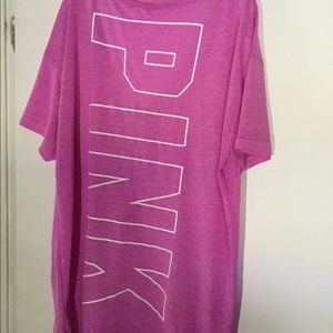 Victoria’s Secret PINK Pink Leggings Tee Size L